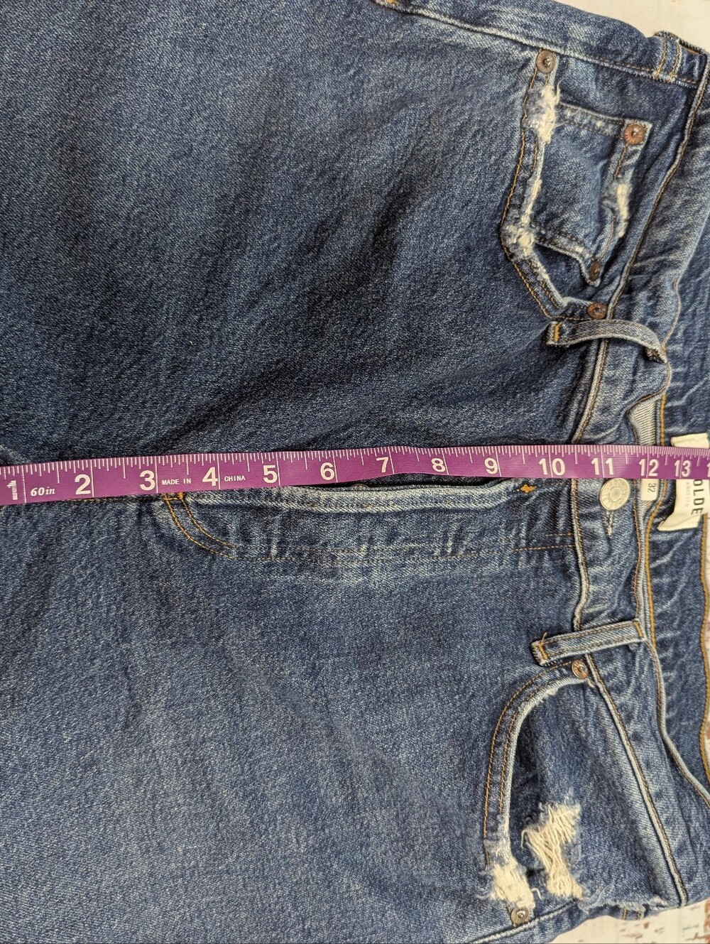 Agolde Riley High Rise Cropped Jeans - Picture 4 of 7